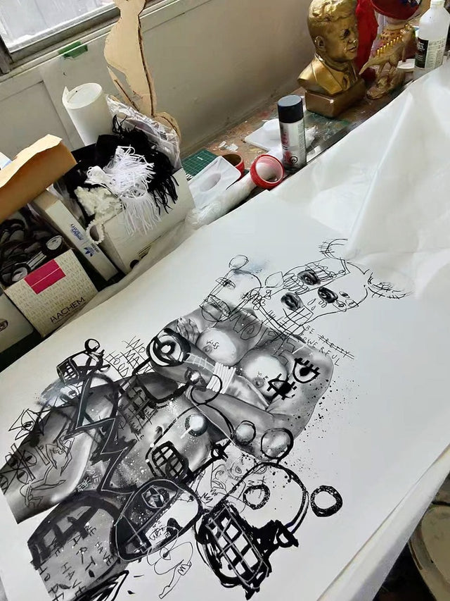 NOPE - HAND FINISHED LIMITED EDITION PRINT