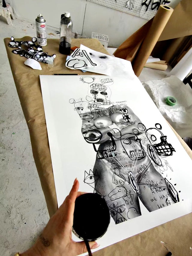 NOPE - HAND FINISHED LIMITED EDITION PRINT