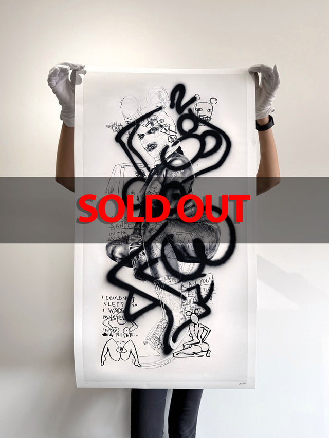 HAND EMBELISHED "Soul Dancing" Limited Edition Print