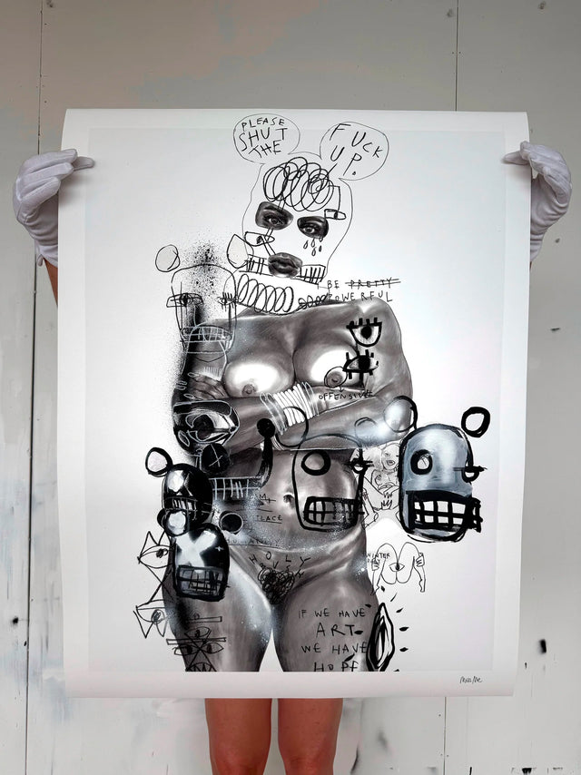 NOPE - HAND FINISHED LIMITED EDITION PRINT