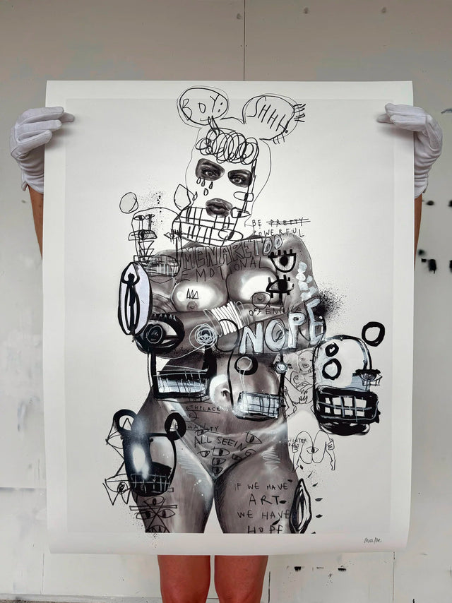 NOPE - HAND FINISHED LIMITED EDITION PRINT