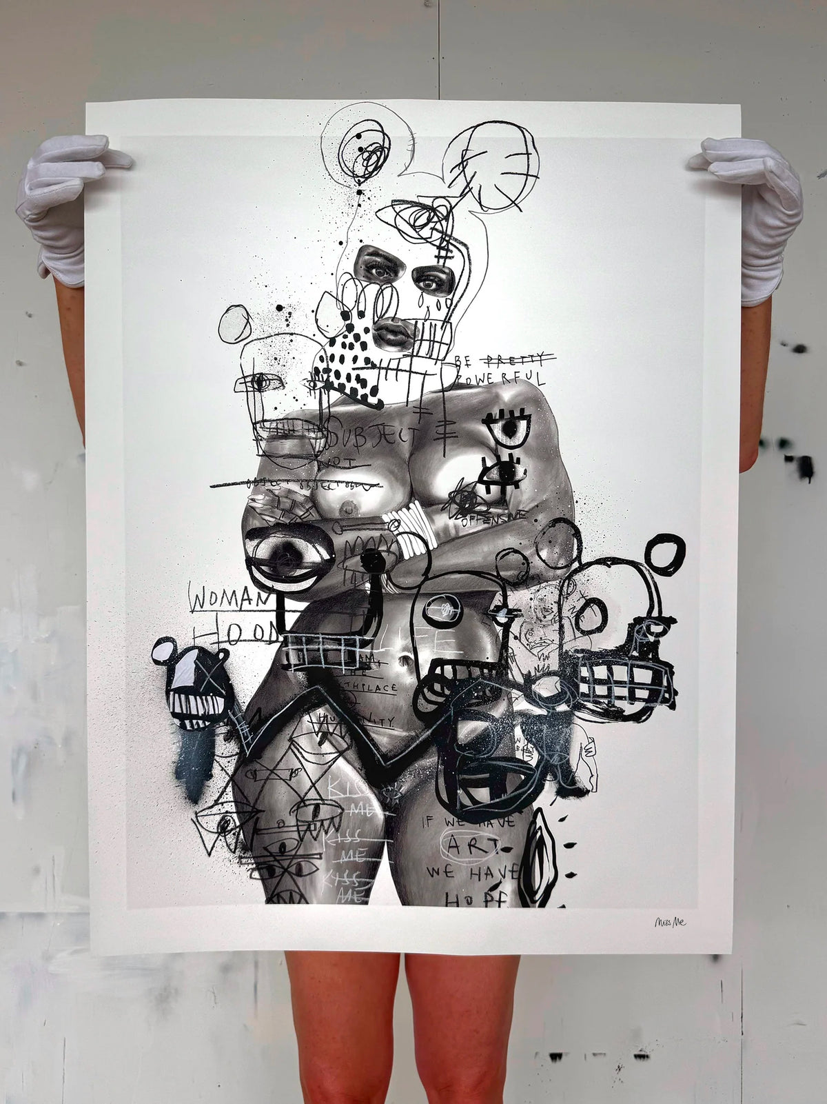 NOPE - HAND FINISHED LIMITED EDITION PRINT