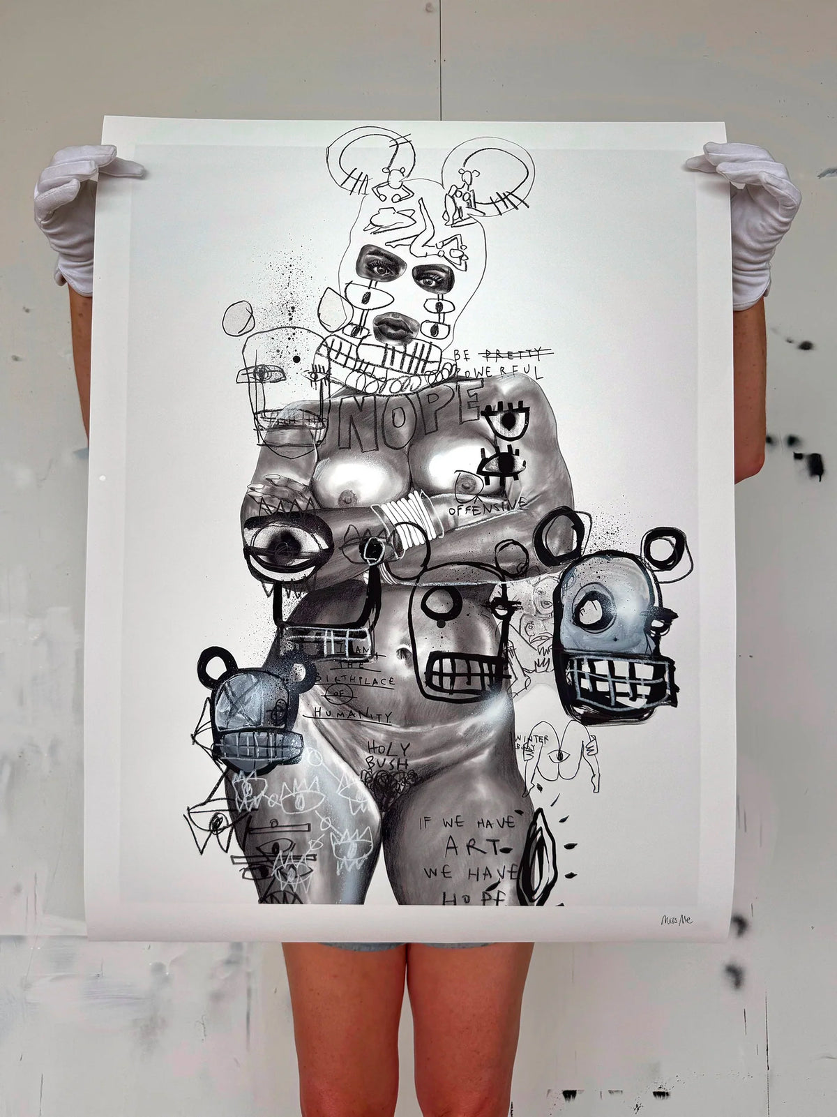 NOPE - HAND FINISHED LIMITED EDITION PRINT